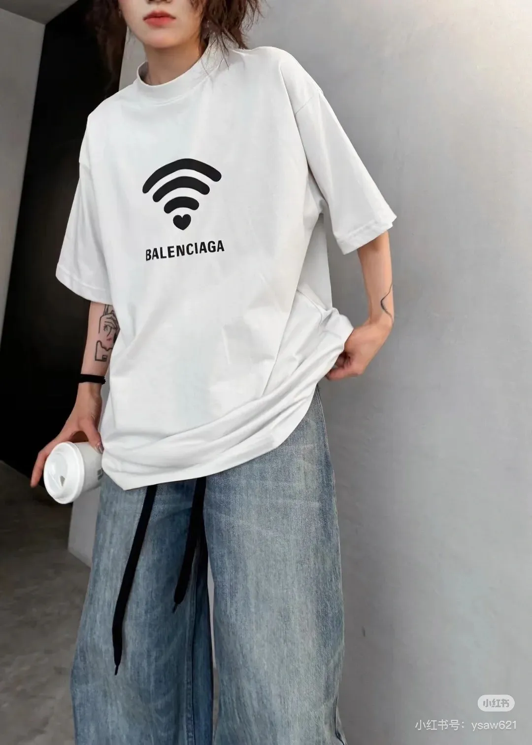 # Balenciaga/ #wifi T Same Style